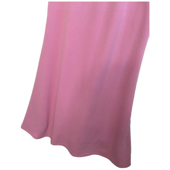 New Lulus Womens Medium Formal Cocktail Dress Sleeveless Maxi V Neck Lavender - Picture 6 of 16